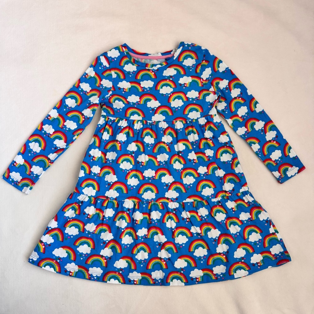 Mini Boden Rainbow Love Dress